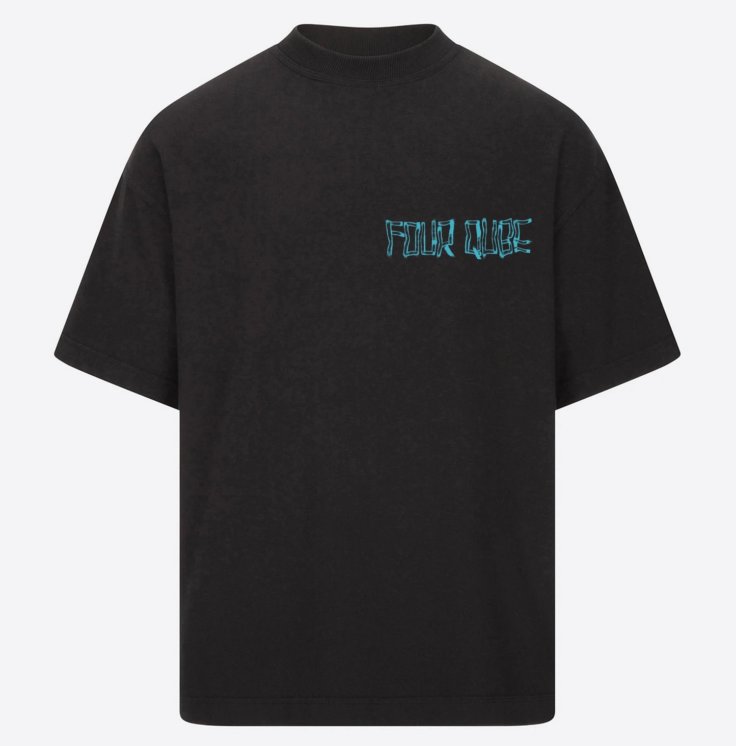 'Under water' Graphic T-shirt. (Black)