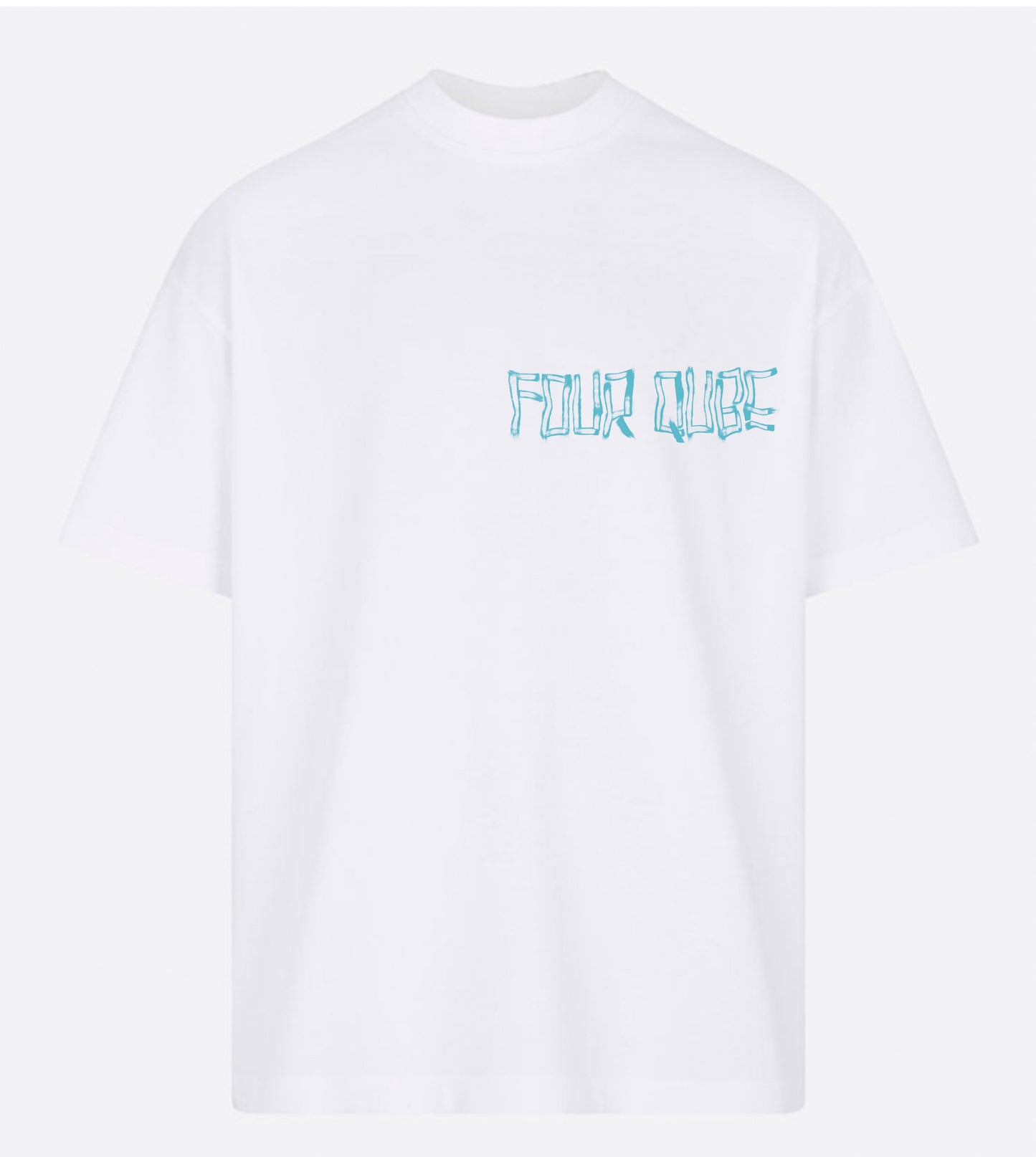 'Under water' Graphic T-shirt. (White)